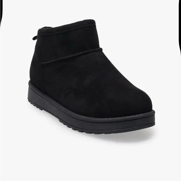 SO® Lupita Women's Cozy Mini Boots - Picture 1 of 4